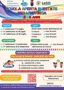 Centri estivi 2025 - locandina