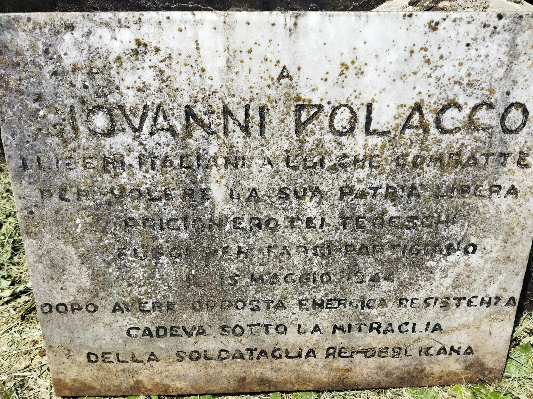 Lapide di Giovanni Polacco